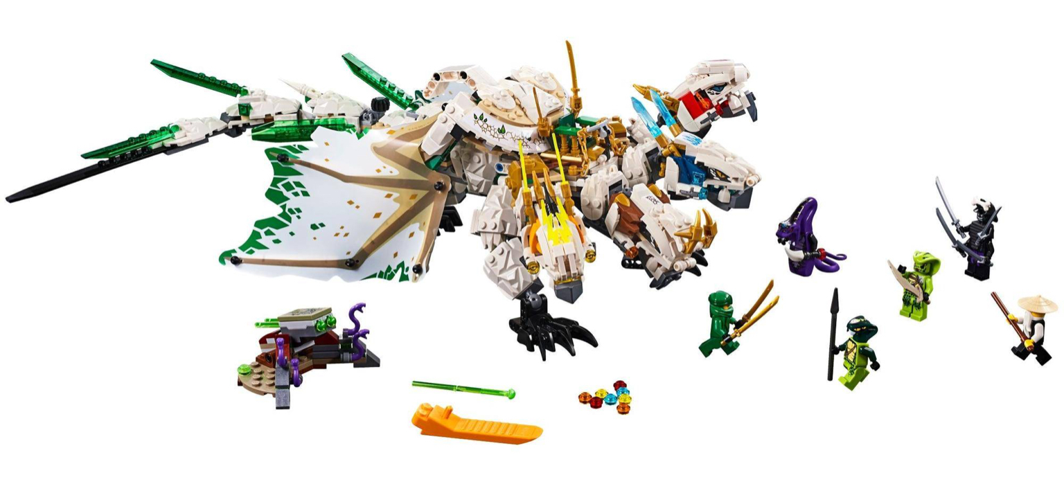 80019 Ninjago The Ultra Dragon 951pcs