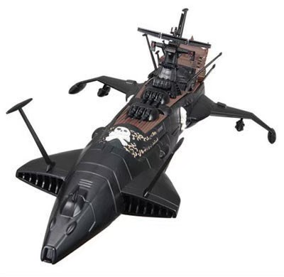 SGM-20 Space Pirate Captain Harlock Arcadia Black ver. by Aoshima (Miracle House) (ของใหม่เปิดเช็ค)