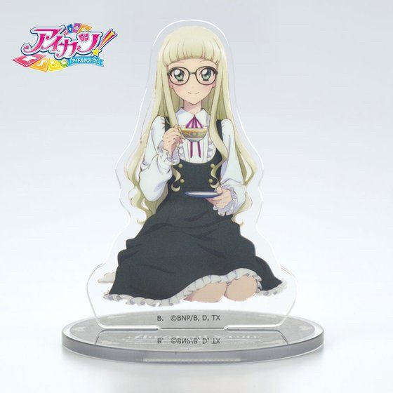 PRE-ORDER : Aikatsu! Acrylic Stand Yurika-chan's Relaxing Tea Time