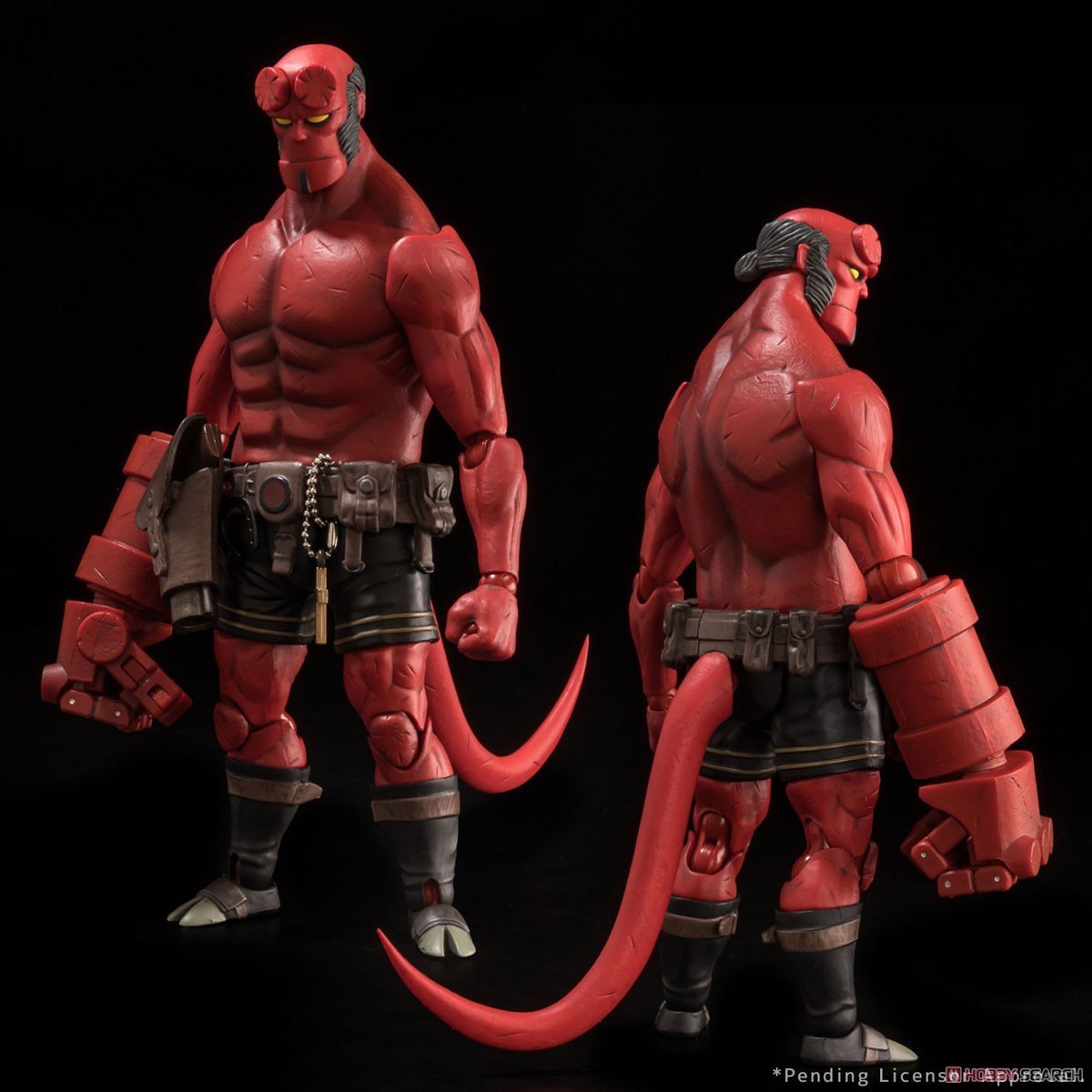 Pre-order : 1/12 Scale Hellboy 30th Anniversary Edition Action Figure by 1000Toys