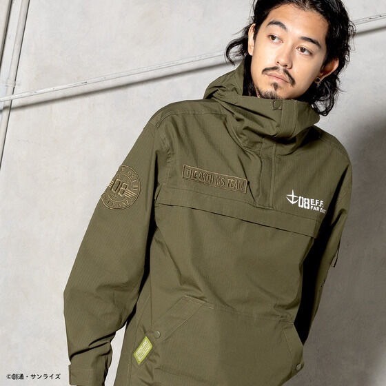 PRE-ORDER : STRICT-G.ARMS "Mobile Suit Gundam: The 08th MS Team" Anorak Hoodie