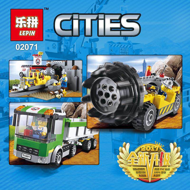 Lepin 02071 The Mine 838pcs