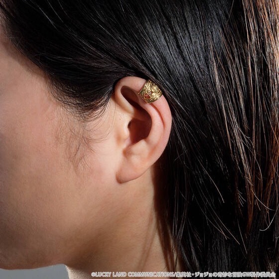 PRE-ORDER : JoJo's Bizarre Adventure Golden Wind x U-TREASURE Giorno Ear Cuff/Silver (YG Coating) For One Ear