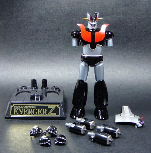 SOUL OF CHOGOKIN GX-07E Energer Z (Limited Edition at Go Nagai 40th Anniversary Works Exhibition 2007) by Bandai
