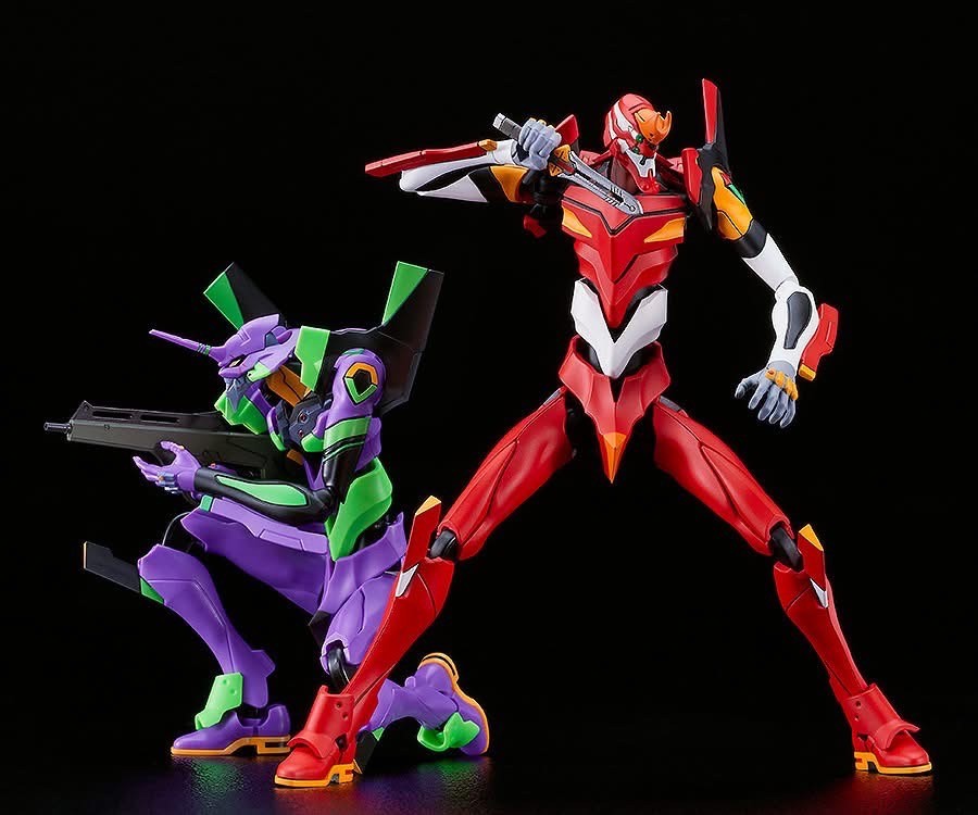 Pre-order : MODEROID Evangelion Unit-02 (Evangelion: 2.0 You Can (Not) Advance) Plastic Model Kit by Good Smile Company