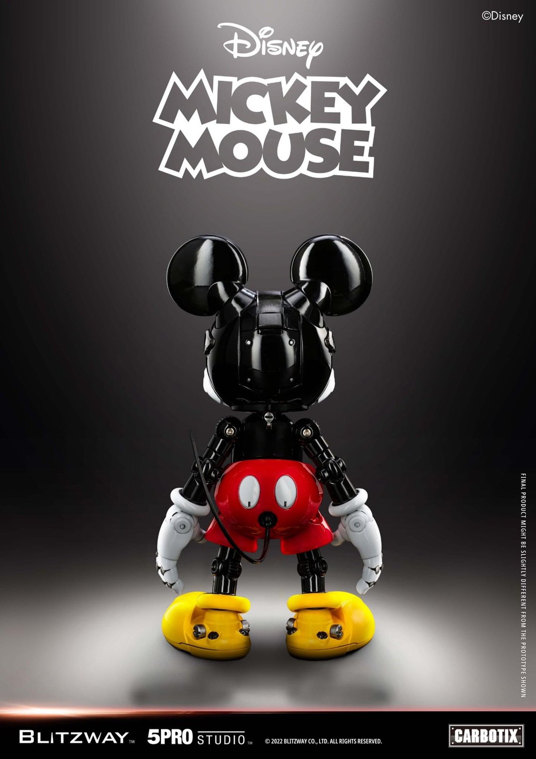 CARBOTIX Disney Characters Series Mickey Mouse / Donald Duck / Stitch by Blitzway x 5Pro Studio