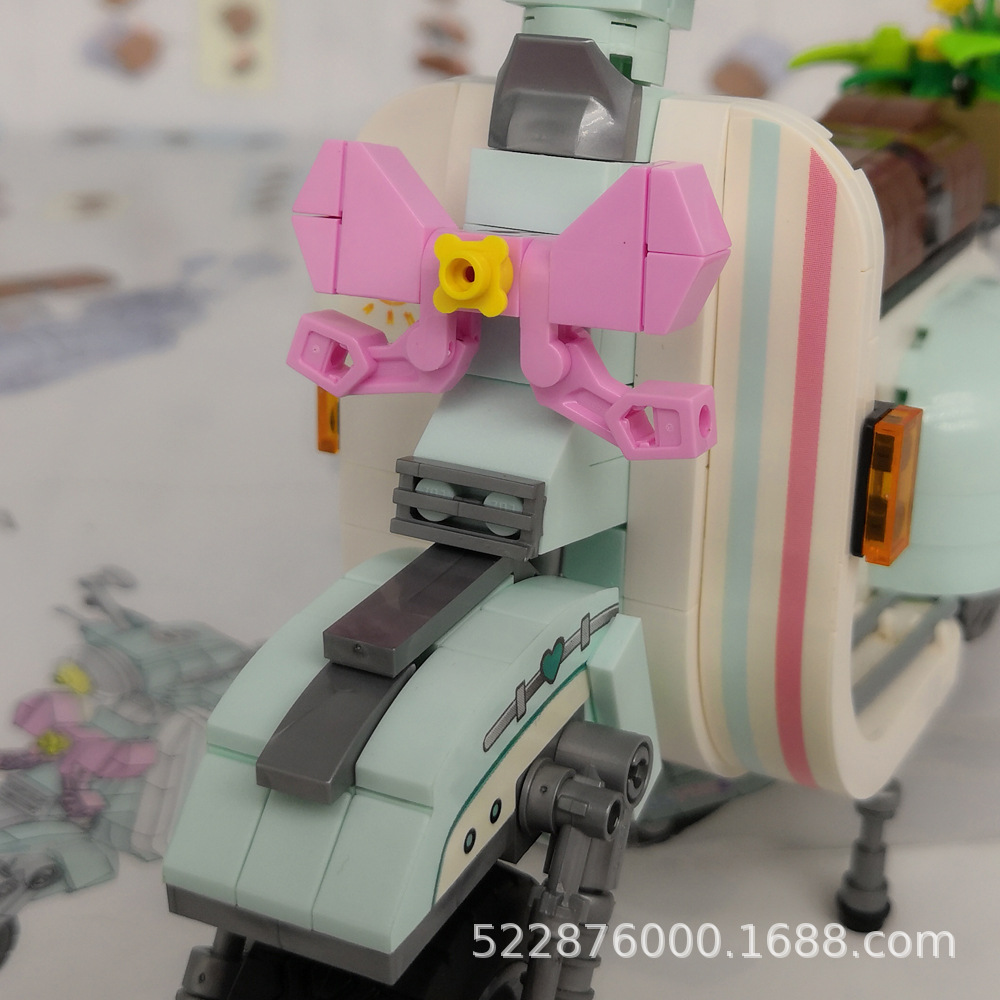 LOZ 1117 The Scooter 673pcs