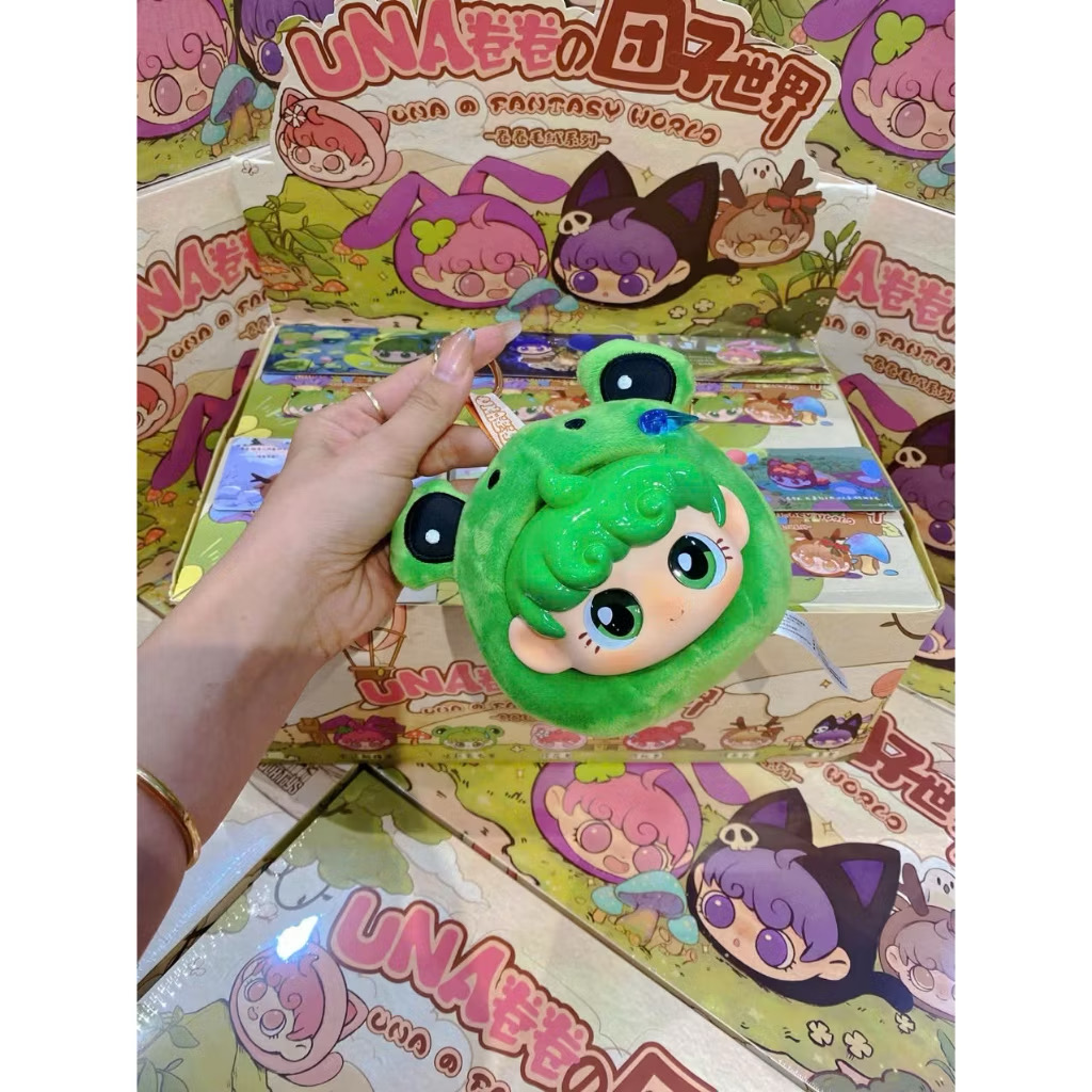 ตุ๊กตาพวงกุญแจ UNA Fantasy World - Roll Plush Toy Series by The Clock Toys