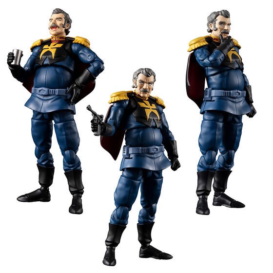 PRE-ORDER : G.M.G. Mobile Suit Gundam Principality of Zeon 07/08 Ramba Ral Corps Box Set [With first-time limited benefits]