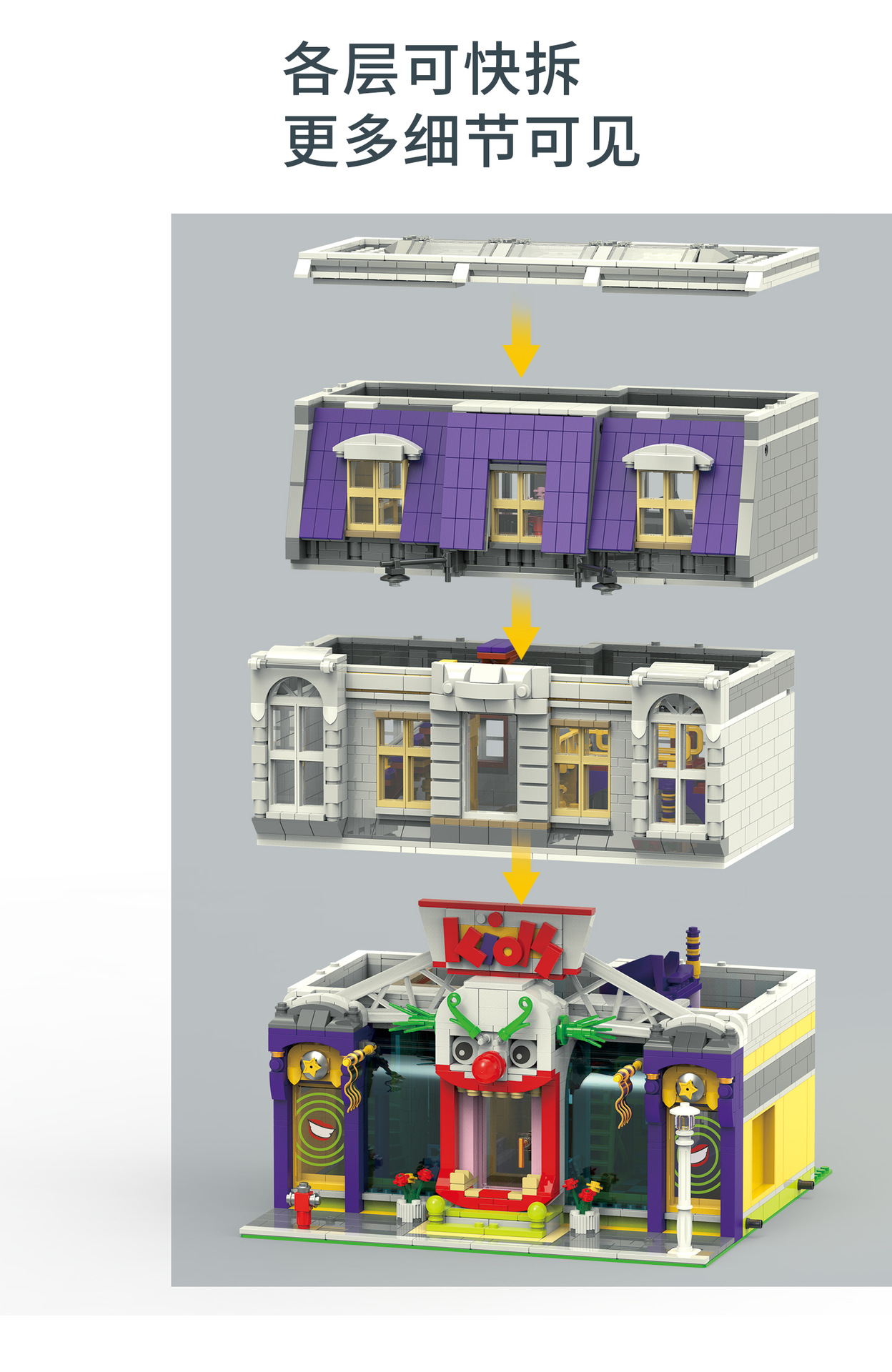 Urge ug 10181 Joker Park 3329pcs