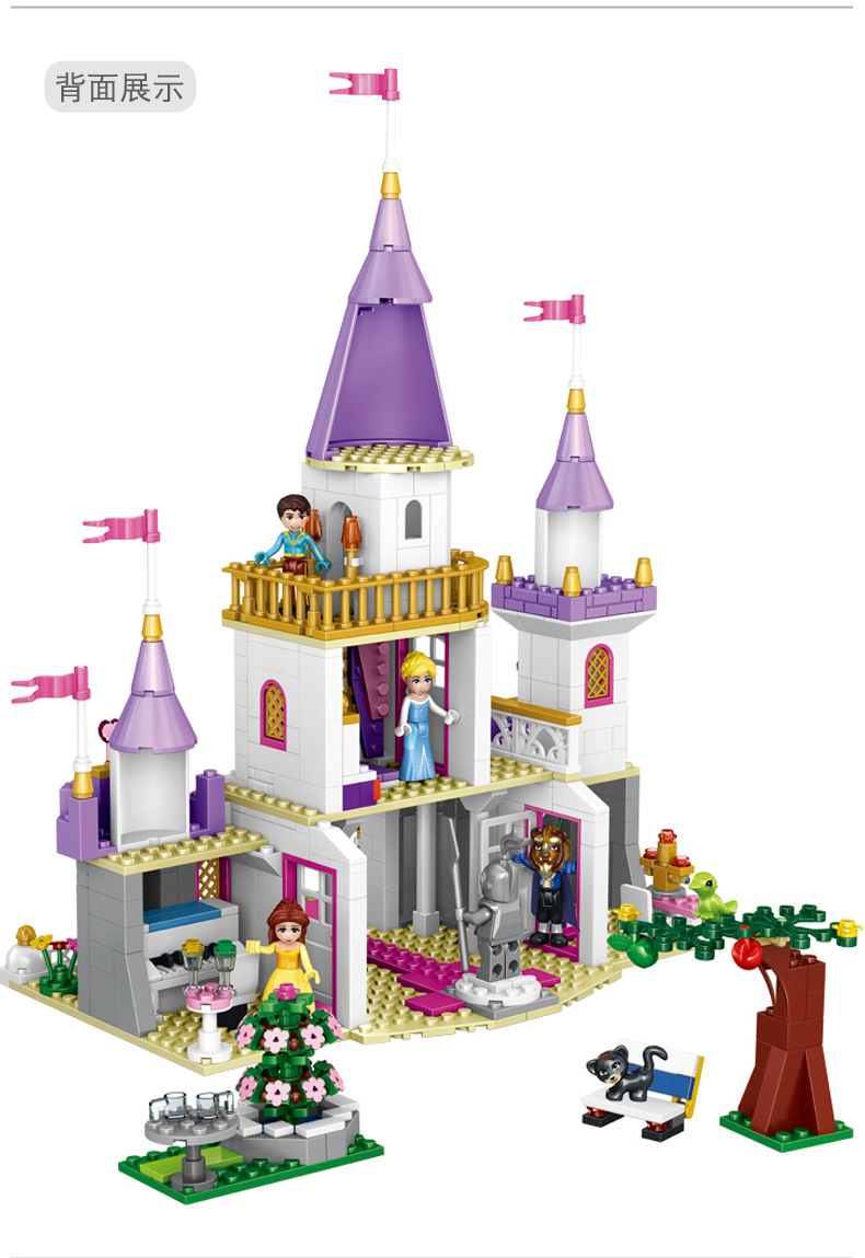 Lele 37009 Princess Beauty and the Beast 667pcs