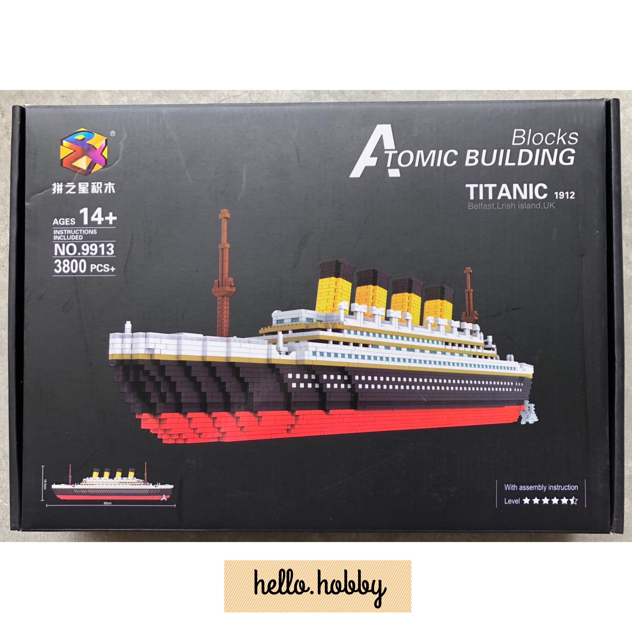 Building Star 9913 Titanic 3800pcs
