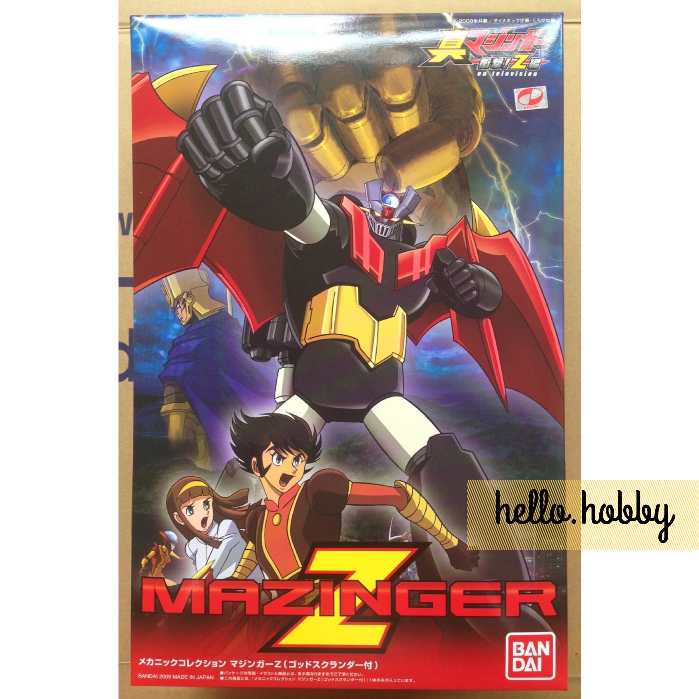 Plastic Model Kit Mecha Collection Mazinger Z (with GOD Scrander) by Bandai