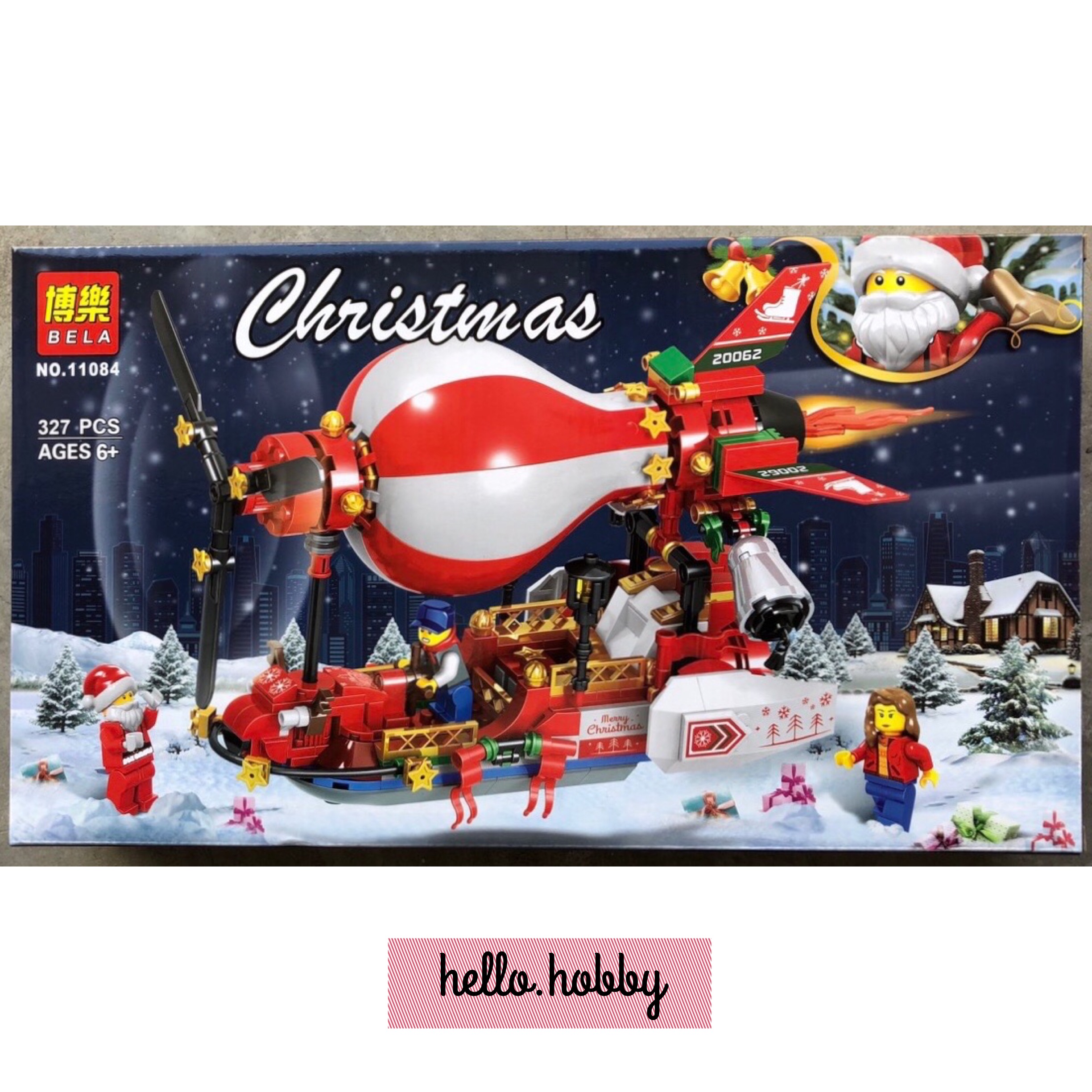 Bela 11084 Christmas Balloon 327pcs