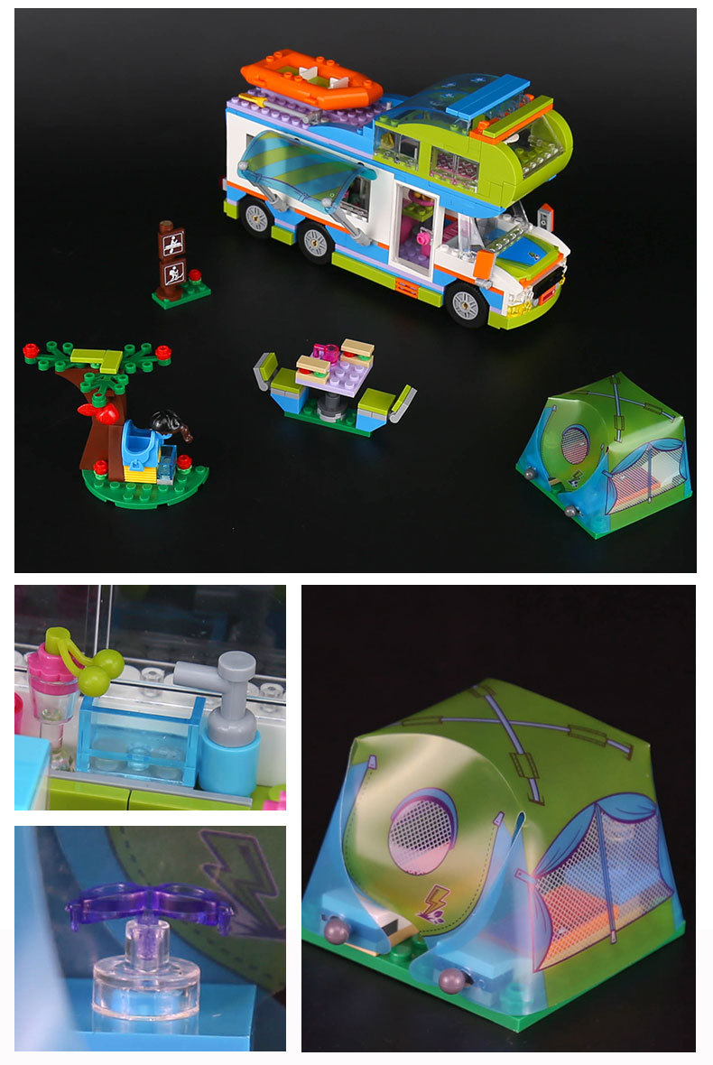 Lepin 01062 Friends Mia's Camper Van 546pcs