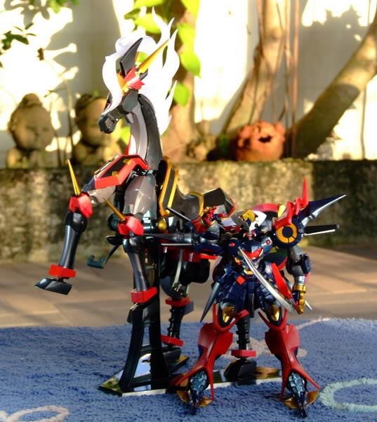 Soul Of Chogokin GX-46 Dygenguar & Aussenseiter by Bandai