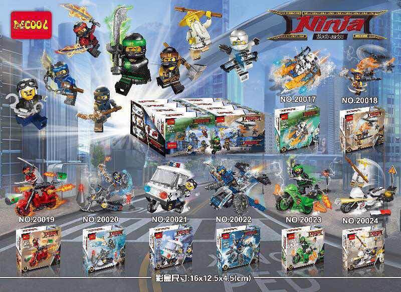 Decool 20017-20024 Ninjago