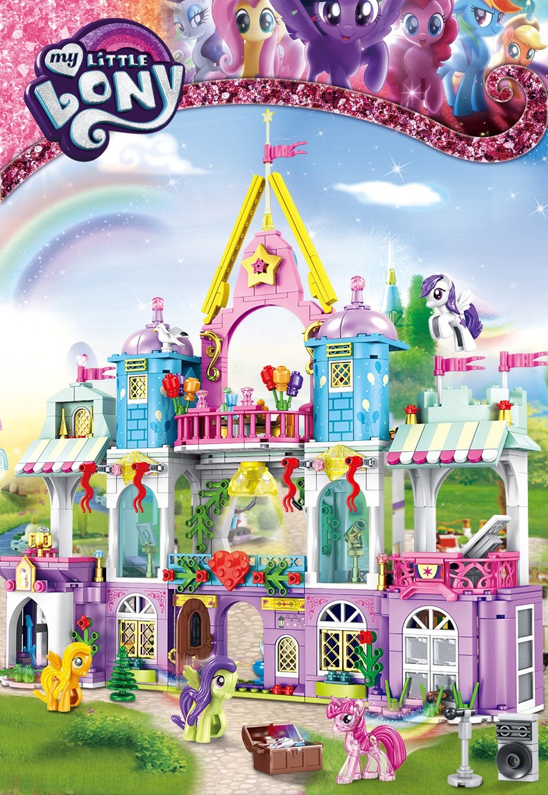 Sy 1462 My Little Pony Castle 920pcs