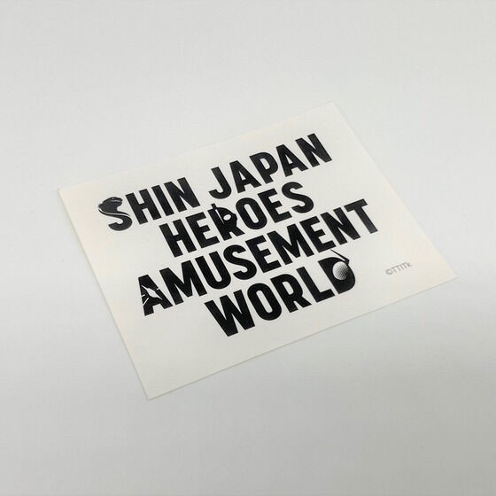 PRE-ORDER : SHIN JAPAN HEROES AMUSEMENT WORLD Sticker