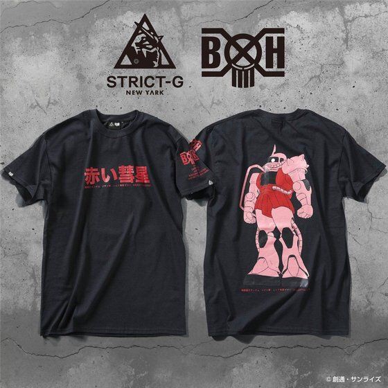 PRE-ORDER : STRICT-G NEW YARK × BOUNTY HUNTER Red Comet T-shirt