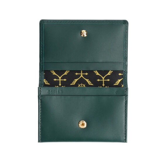 PRE-ORDER : Mobile Suit Gundam Zabi Family Motif Leather Accessory Item Business Card Holder