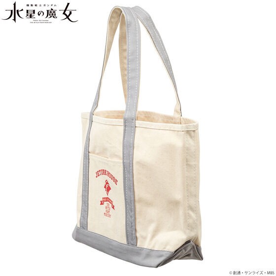 PRE-ORDER : Mobile Suit Gundam The Witch from Mercury Asticasia College of Technology Dormitory Motif Tote Bag (4 types in total)