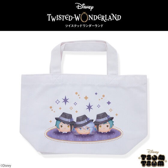 PRE-ORDER : Disney Twisted Wonderland Tsum Tsum Lunch Tote