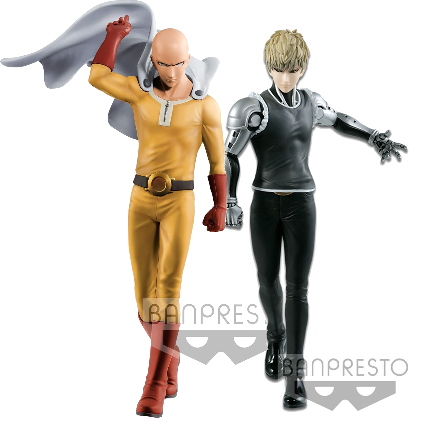 $ DXF-Premium Figure One-Punch Man - Saitama & Genos