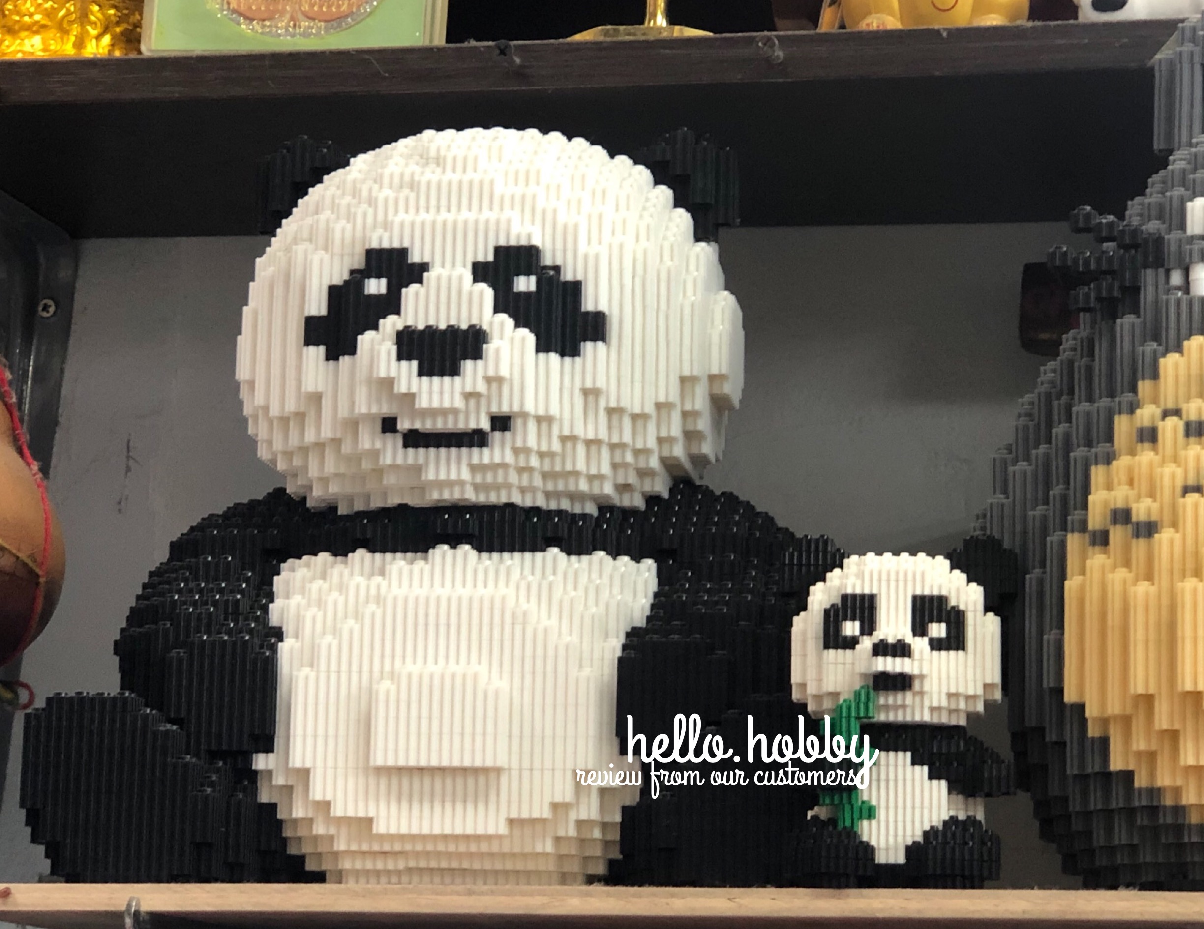 Linkgo 68243 Panda 390pcs (แบบเฟือง)