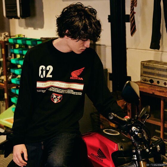 PRE-ORDER : "Shin Kamen Rider" Honda Long Sleeve T-shirt