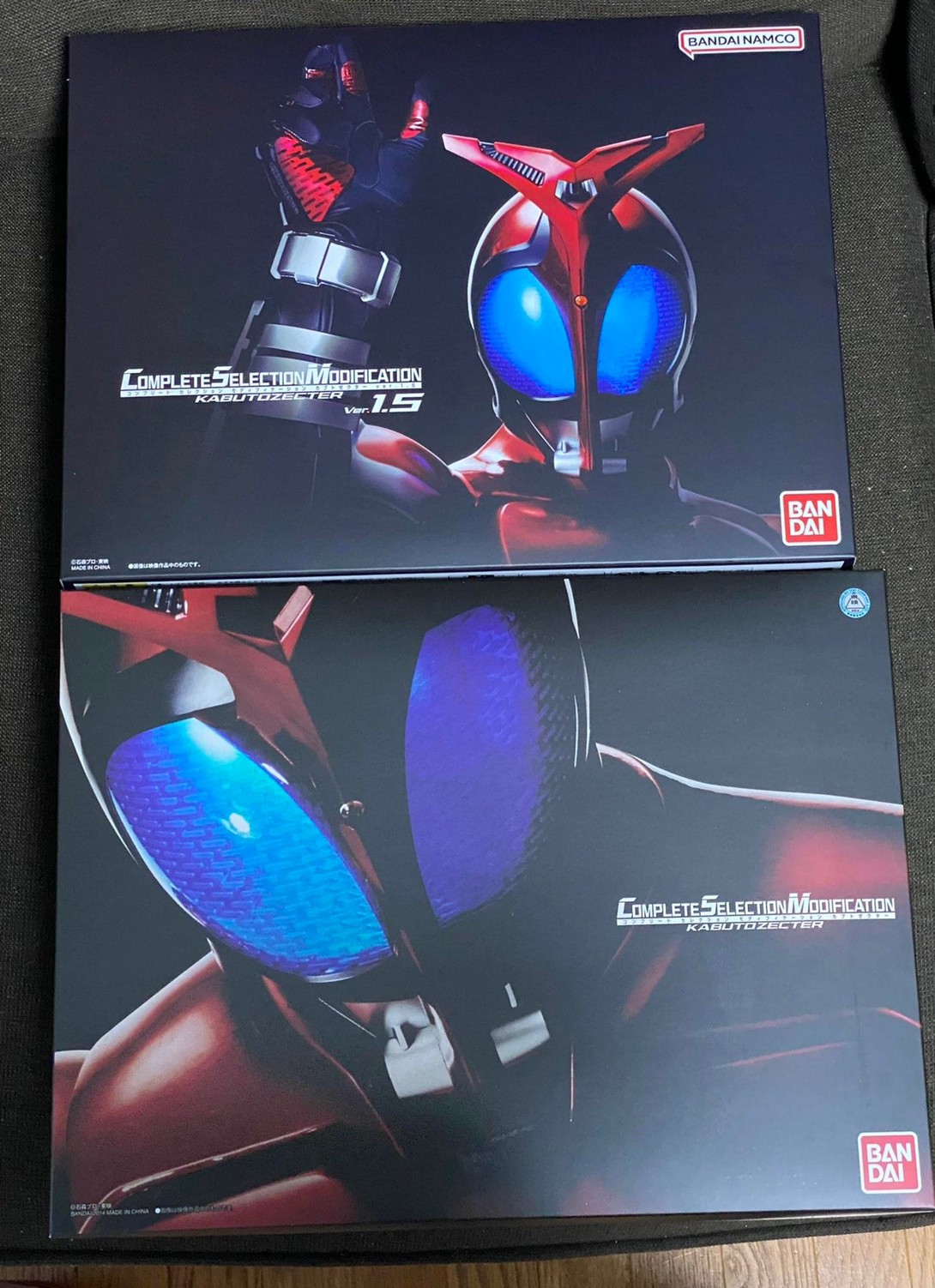 Masked Rider Kabuto - COMPLETE SELECTION MODIFICATION (CSM) Kabuto Zecter ver.1.5 by Premium Bandai (Limited มีกล่องน้ำตาล)