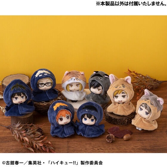 PRE-ORDER : Rukappu Poncho Haikyu!! Tsumukitsune/Samukitsune