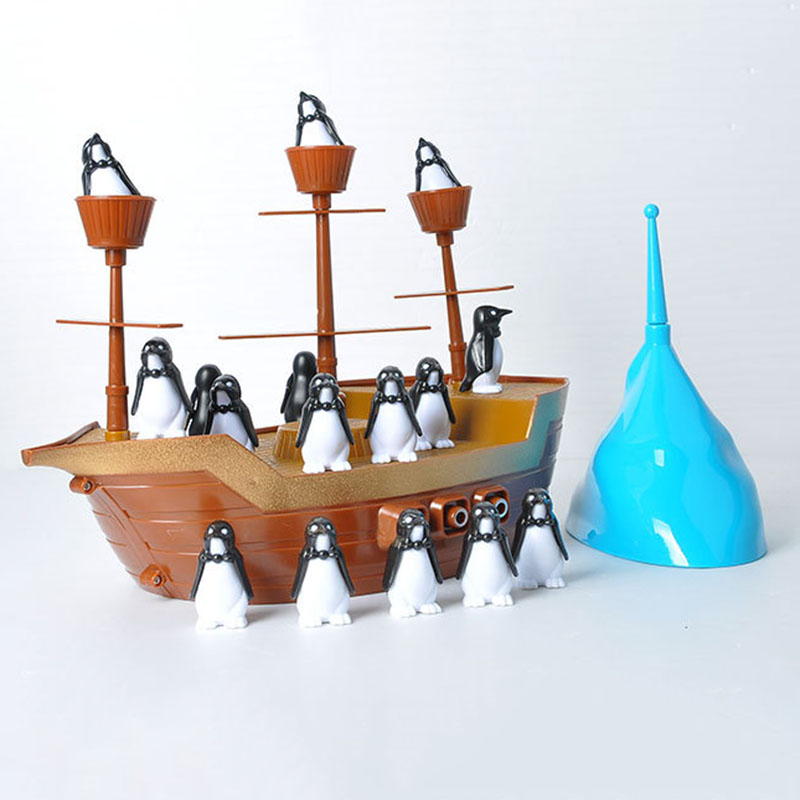 Boat Pirate penguin Balancing Game