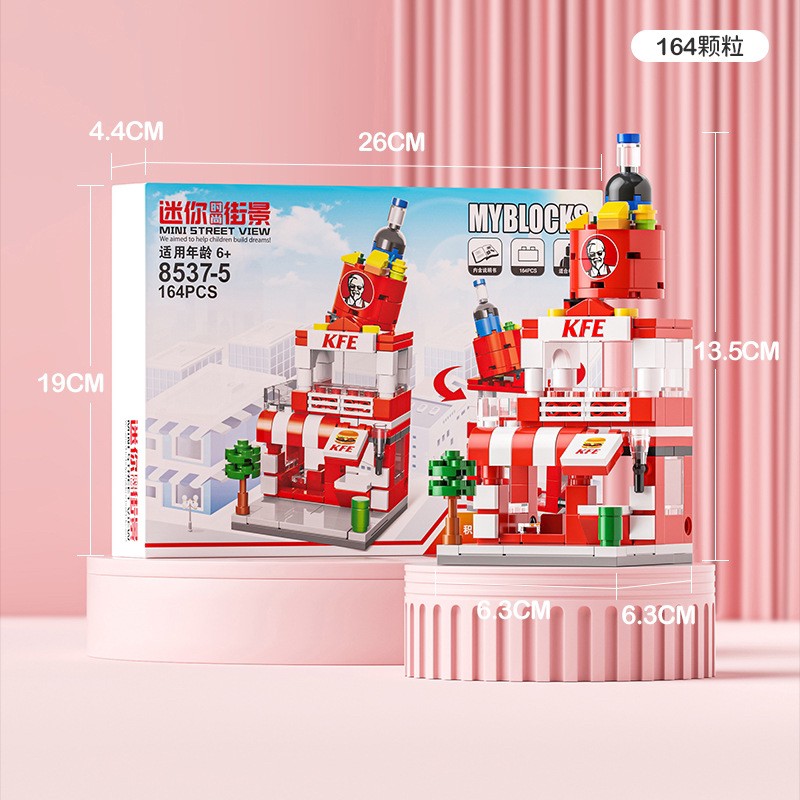 Mini Street View - Lele Brothers 8537, 8613 Fast Food & Food Truck - KFC, McDonald, Starbucks, Walmart’s