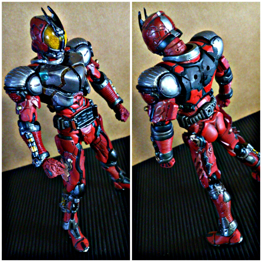 S.I.C Vol.29 Masked Rider Faiz Blaster Form & Auto Vajin by Bandai