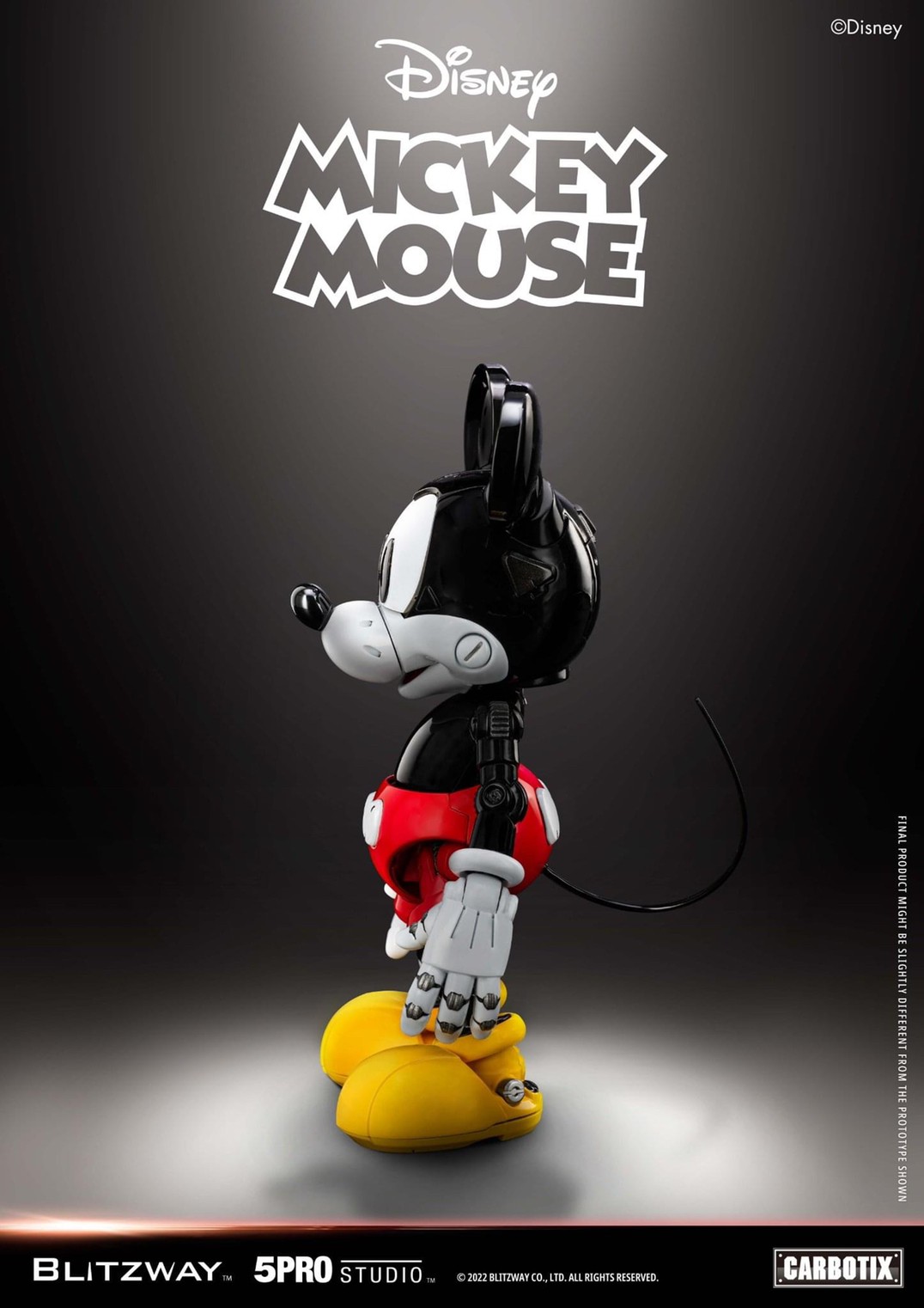 CARBOTIX Disney Characters Series Mickey Mouse / Donald Duck / Stitch by Blitzway x 5Pro Studio
