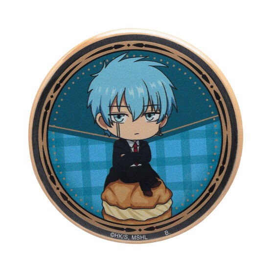 PRE-ORDER : [Hapikuro!] Mashle Mini Character Can Badge (10 types in total) (Random)
