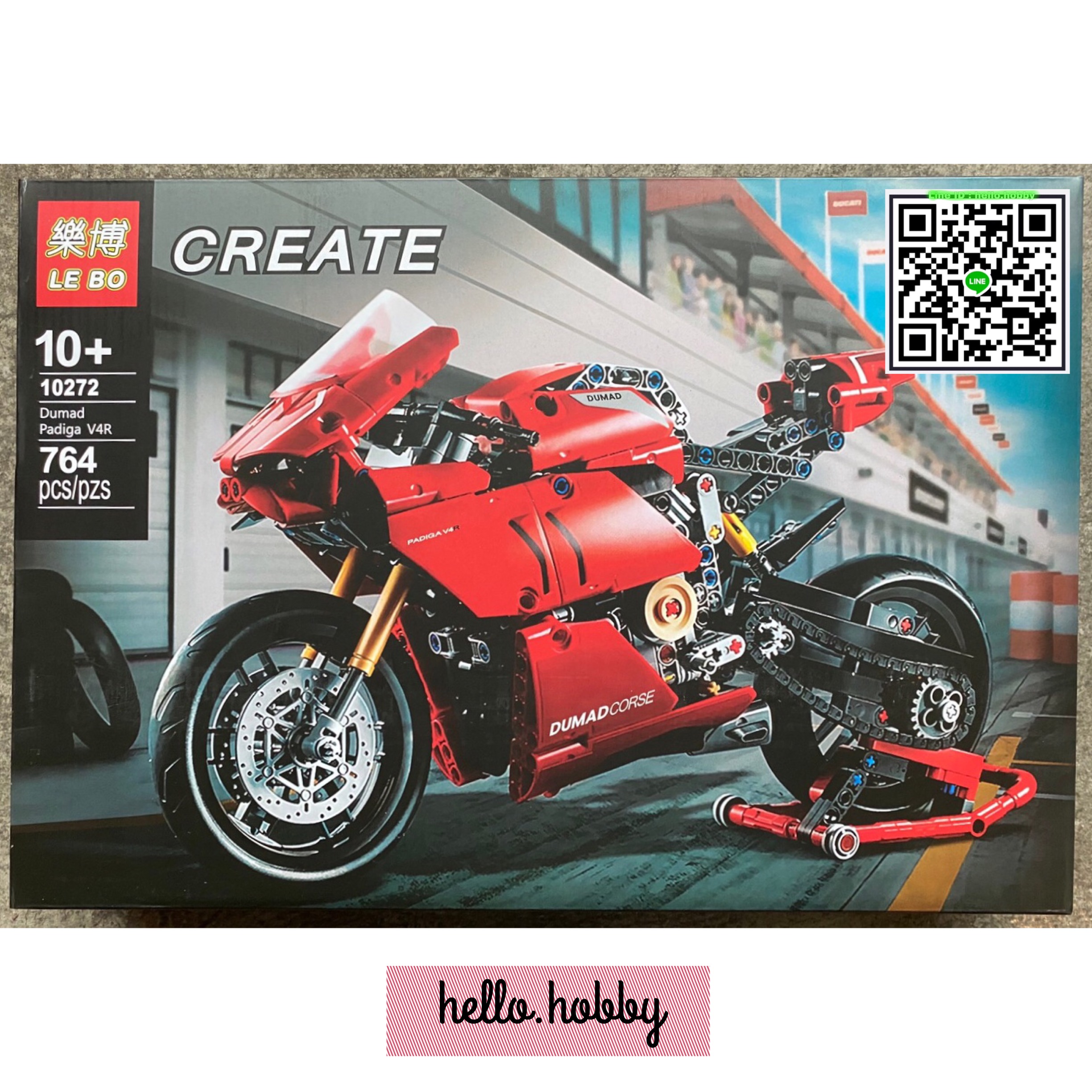 Lebo 10272 Ducati Panigale V4R 764pcs