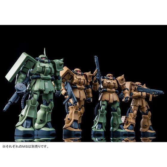 PRE-ORDER : MG 1/100 MS-06F-2 ZAKU II F2 (KINBAREID FORCES) PLASTIC MODEL
