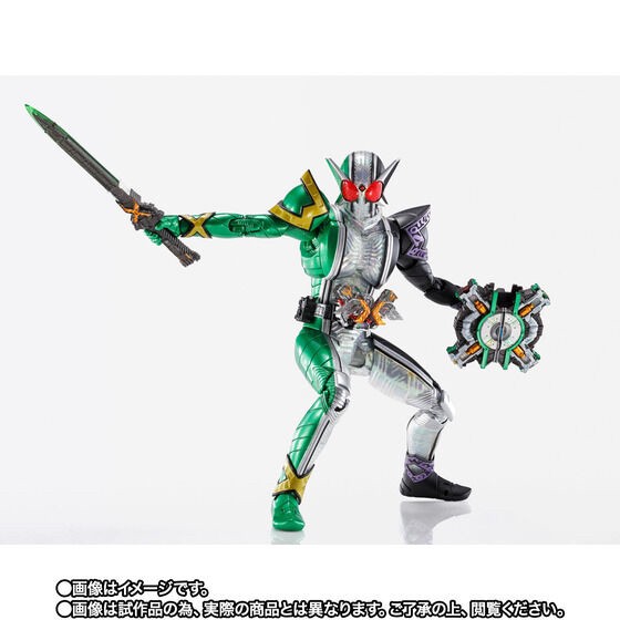PRE-ORDER : S.H.Figuarts (Shinkoccou Seihou) Kamen Rider W CyclonJokerXtreme
