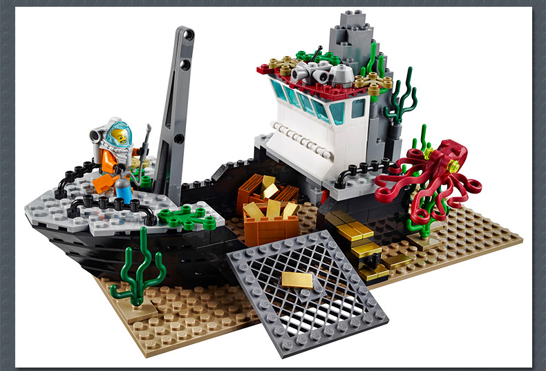 Lepin 02012 Deep Sea Exploration Vessel 774pcs