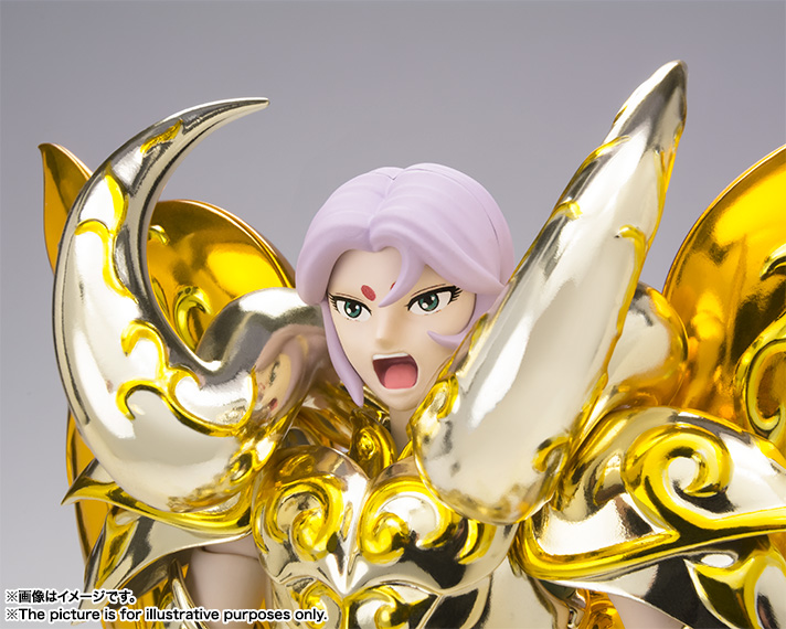 Saint Seiya Saint Cloth Myth EX Aries Mu (God Cloth) w/Initial Release Bonus Item by Bandai