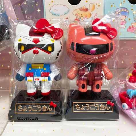 CHOGOKIN Char's Zaku II x Hello Kitty by Bandai
