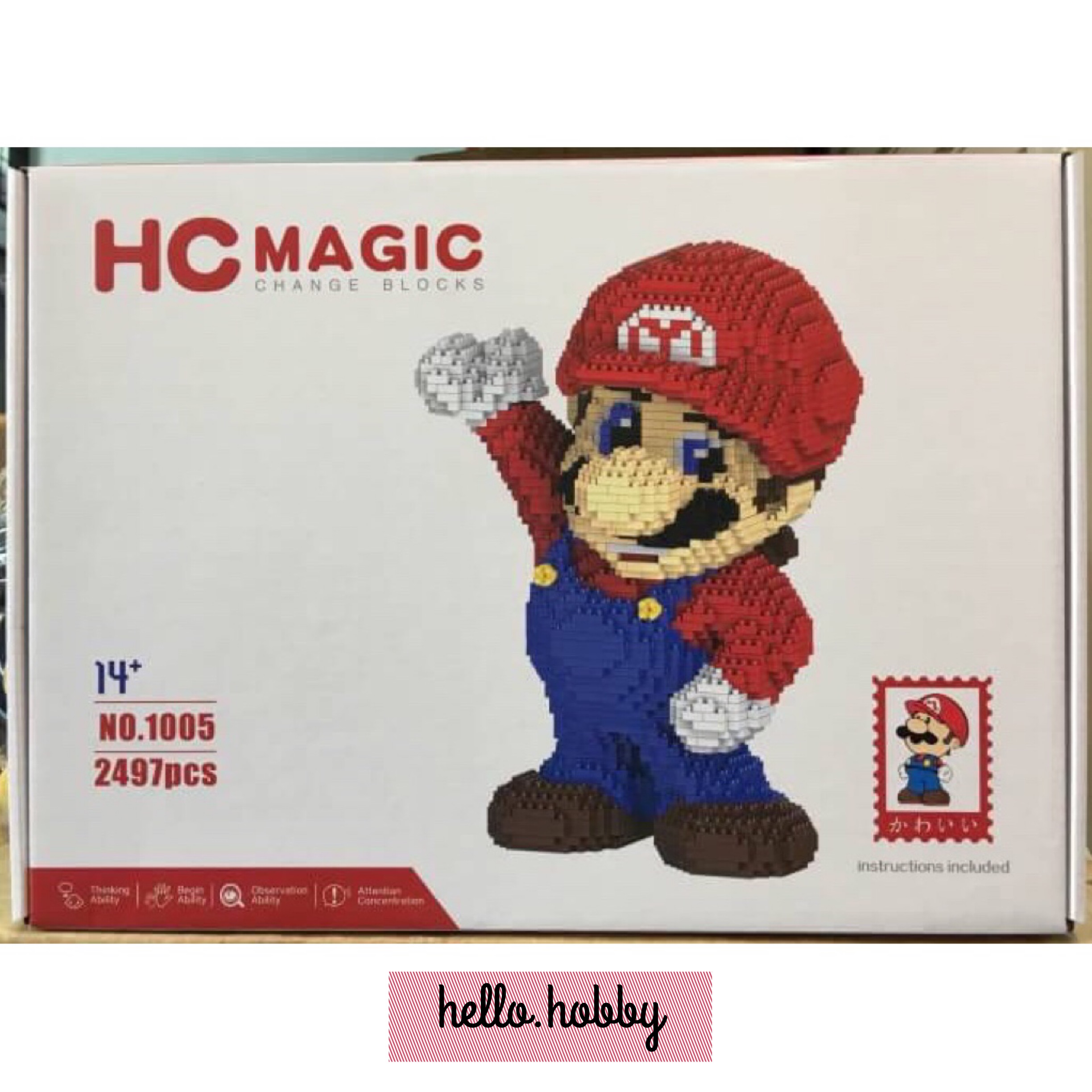 HC Magic 1005 Super Mario 2497pcs