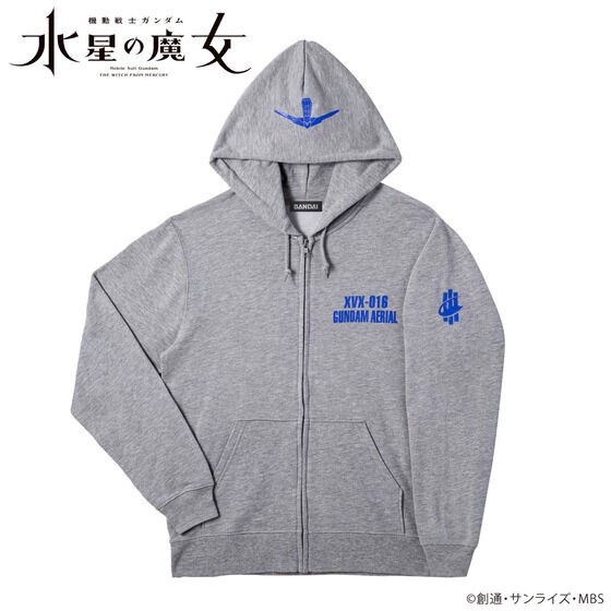 PRE-ORDER : Mobile Suit Gundam: The Witch from Mercury MS Motif Series Zip Parka Gundam Aerial