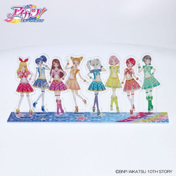 PRE-ORDER : Aikatsu! Series Acrylic Stand (DCDver.) Aikatsu! Set