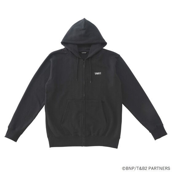 PRE-ORDER : Tiger & Bunny 2 Part 1 Subtitle Pattern Zip-up Hoodie