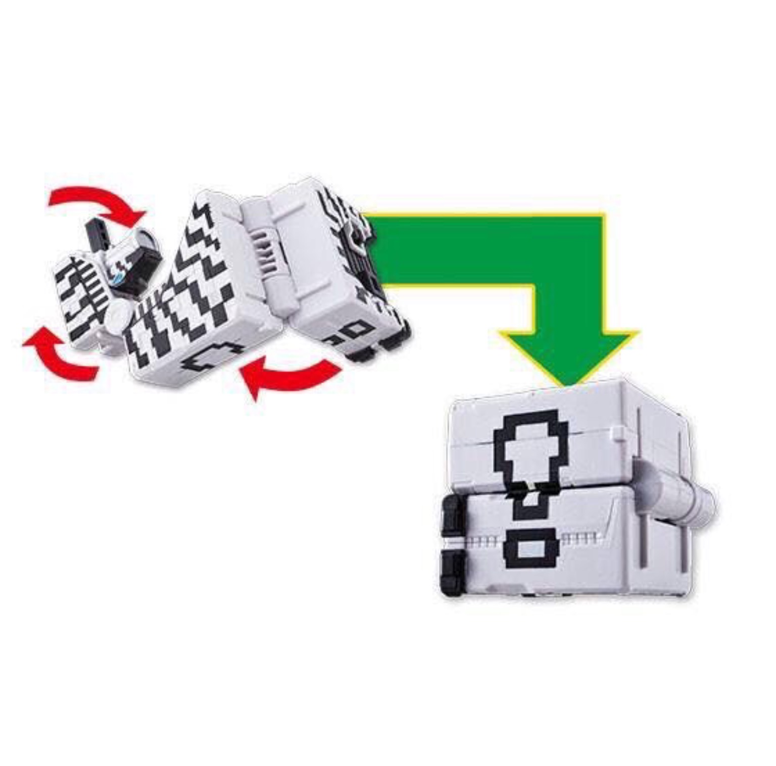 Doubutsu Sentai Zyuohger - Zyuoh Cube zebra&platypus set by Bandai