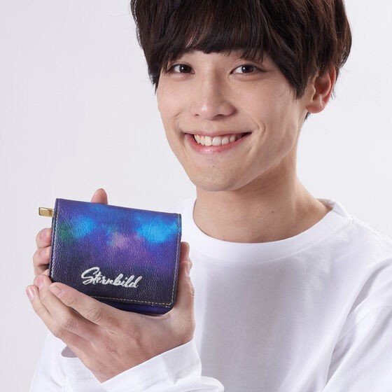 PRE-ORDER : Tiger & Bunny 2 Sternbilt's Night Sky Pattern Bi-fold Wallet