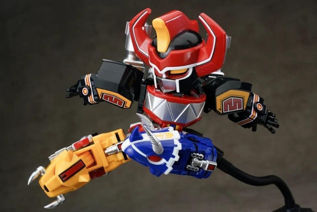 Kyoryu Sentai Zyuranger : MIGHTY DEFORMED Series 01 Daizyujin Dino Megazord by Action Toys